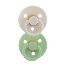 Load image into Gallery viewer, Itzy Soother™ Neutral Natural Rubber Pacifier Sets
