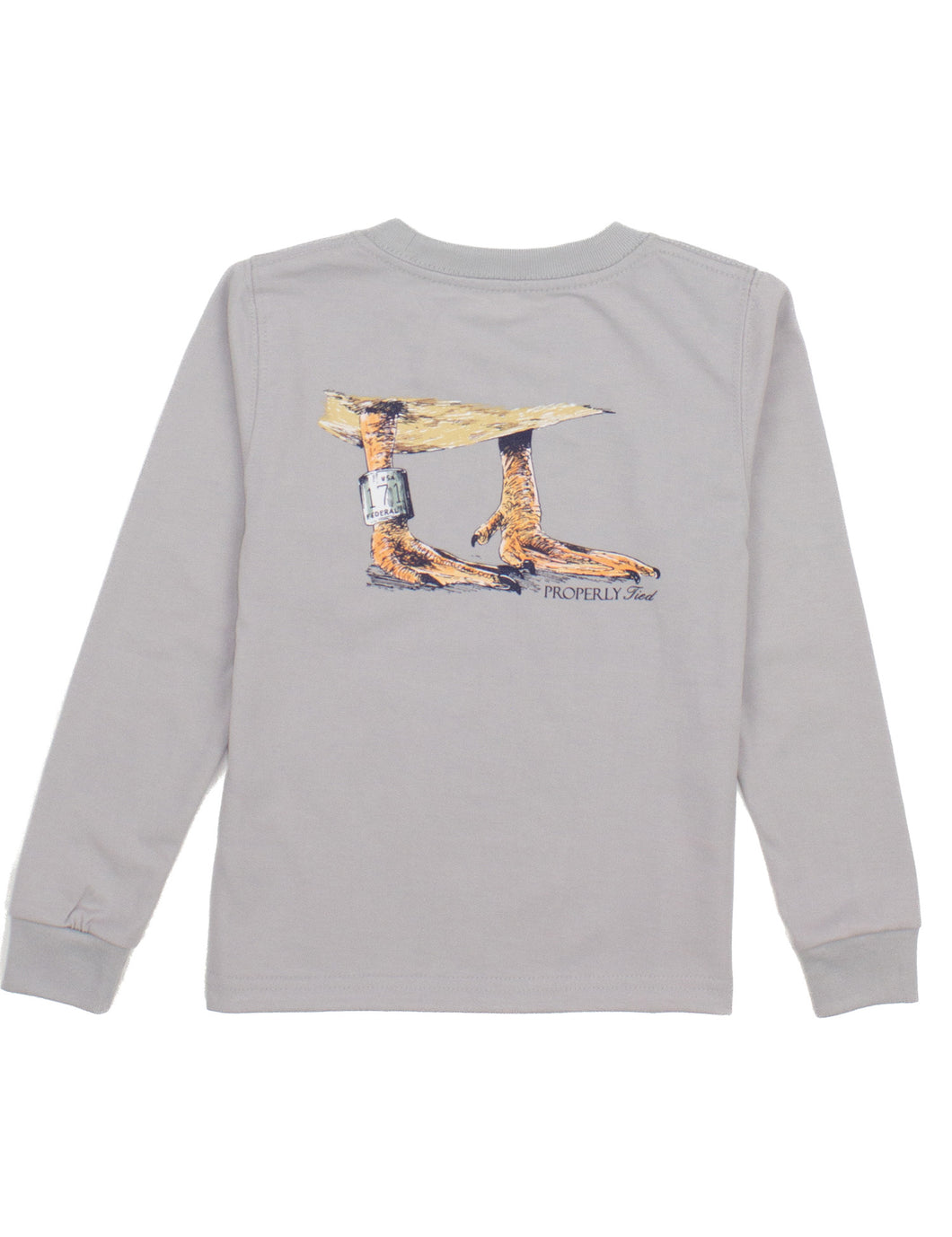Properly Tied Duck Band LS Tee