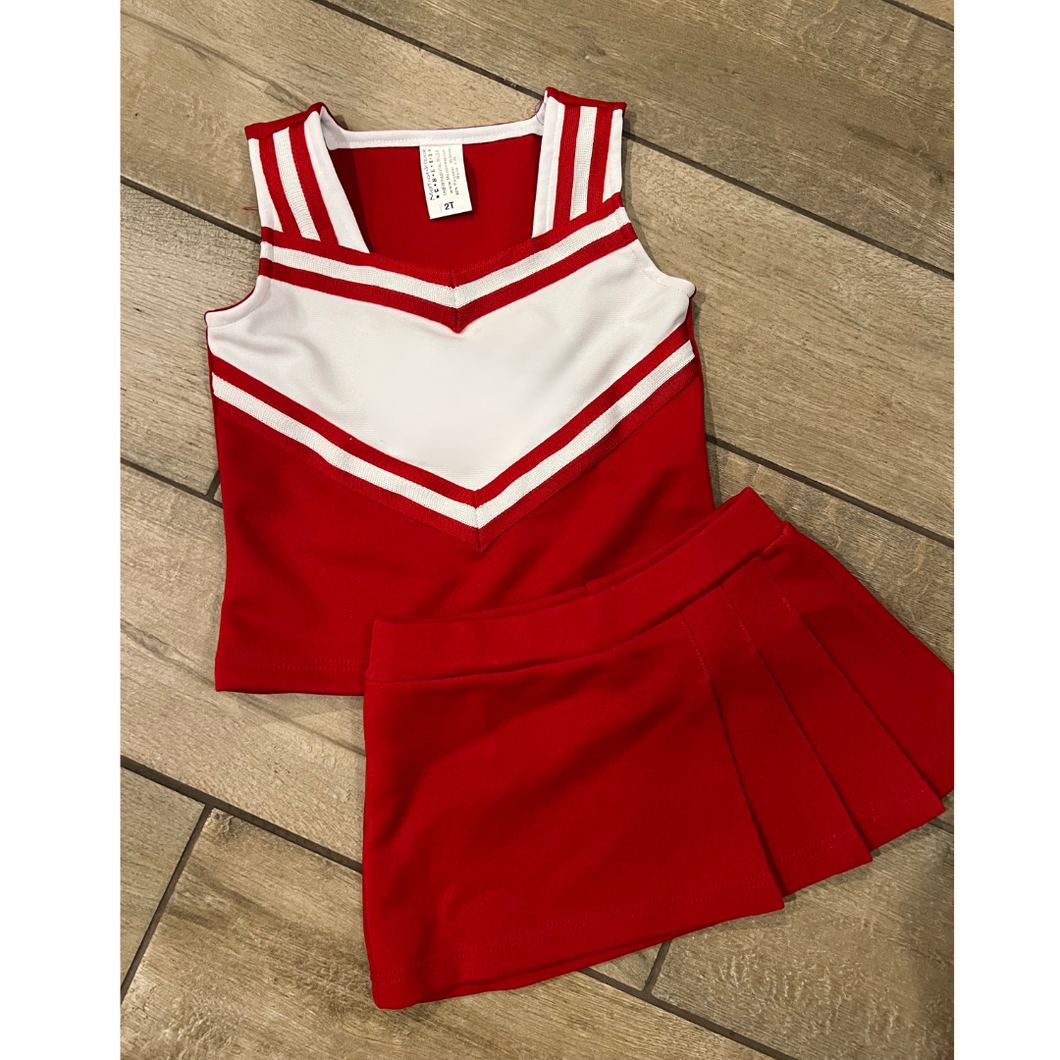 Red Cheer uniform