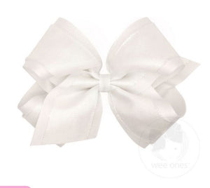 WeeOnes Shimmer overlay bows