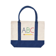 Load image into Gallery viewer, Back to school tote bag
