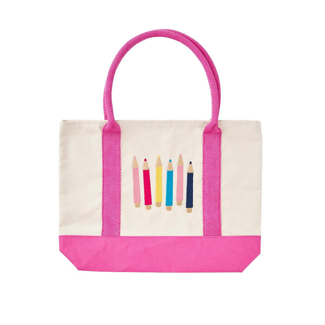 Back to school tote bag