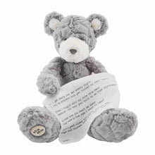 Load image into Gallery viewer, My night-night bear with recordable voice chip
