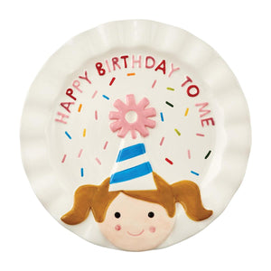 Birthday Candle Plate