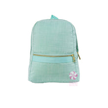 Load image into Gallery viewer, Large Chambray Backpack
