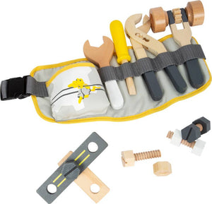 Small Foot Wooden Toys Tool Belt "Miniwob" Playset Designed for Children Ages 3+ Years