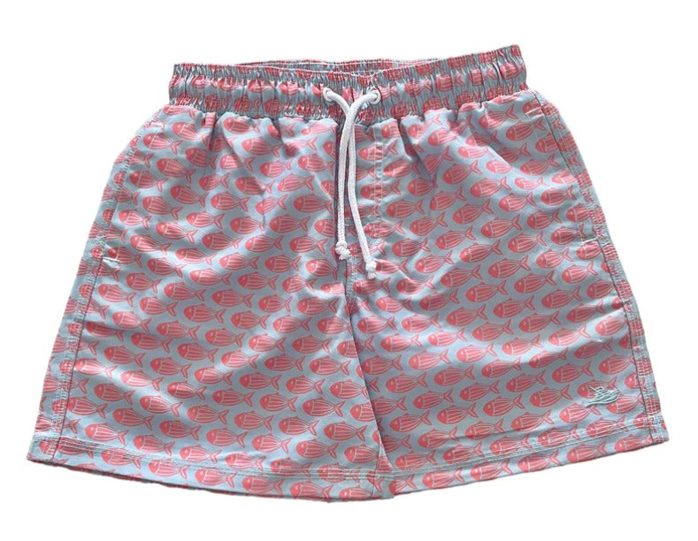 SouthBound Coral Fish Swim Trunks
