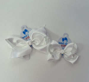 Wee Ones French Satin Bow